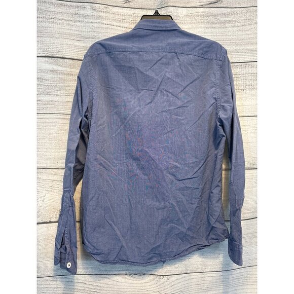 J. Crew Blue Long Sleeve Button Down Shirt Size M - Picture 3 of 4